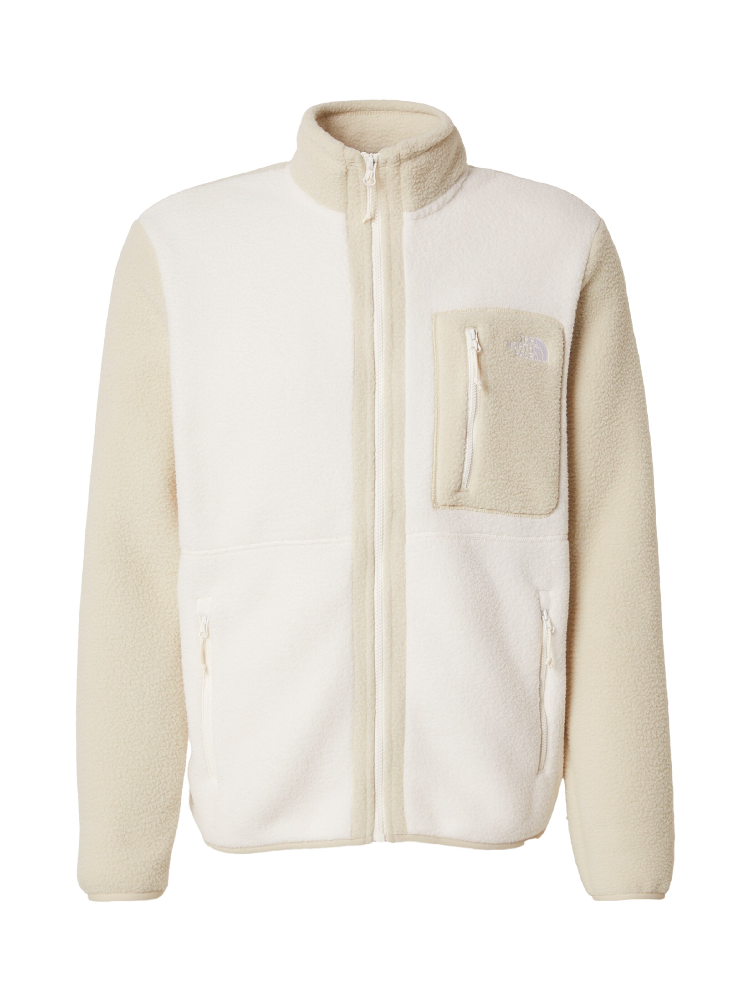 THE NORTH FACE Funktionsfleecejacke 'YUMIORI' in Weiß: Vorderseite