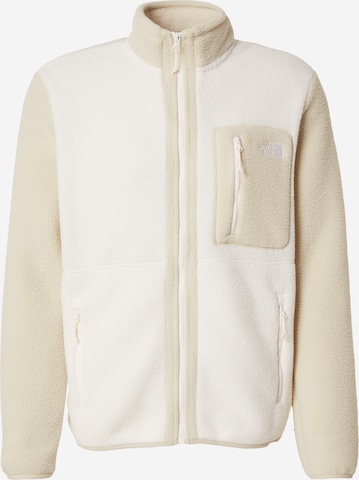 THE NORTH FACE Funktionsfleecejacke 'YUMIORI' in Weiß: Vorderseite
