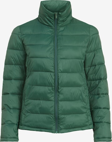 VILA Winter Jacket 'SIBIRIA' in Green: front