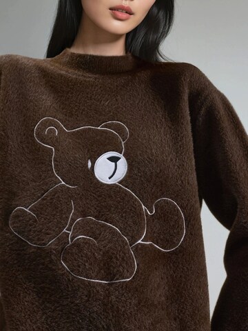 Pullover 'Pullover' di My fashion in marrone