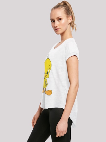 T-shirt 'Looney Tunes Angry Tweety' F4NT4STIC en blanc