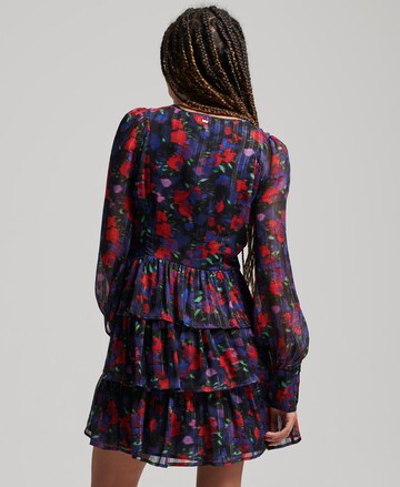 Superdry Blusenkleid in Mischfarben
