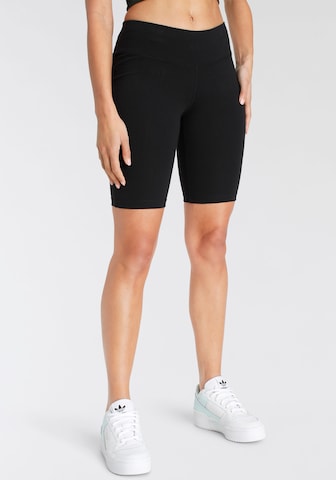 FAYN SPORTS Skinny Sporthose in Schwarz