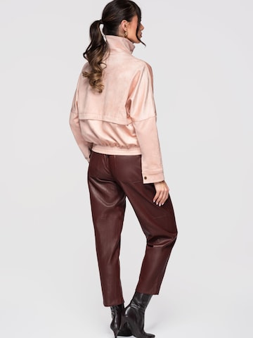 Ombre Přechodná bunda – pink