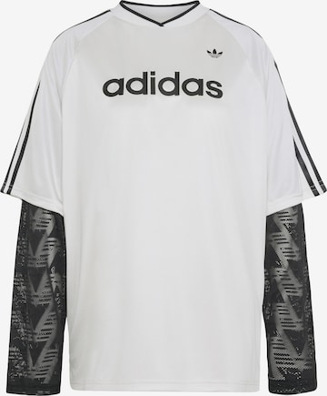 T-shirt ADIDAS ORIGINALS en blanc : devant