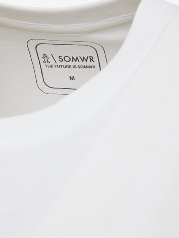 SOMWR Shirt 'VACANT ' in Weiß