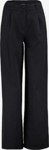 Wide Leg Pantalon Trendyol en noir : devant