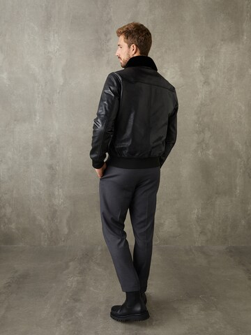 ABOUT YOU x Kevin Trapp Between-Season Jacket 'Arvid' in Black