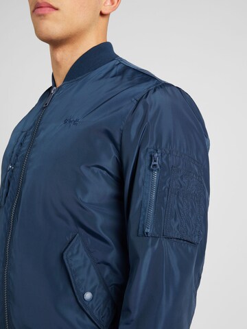 Schott NYC Jacke in Blau