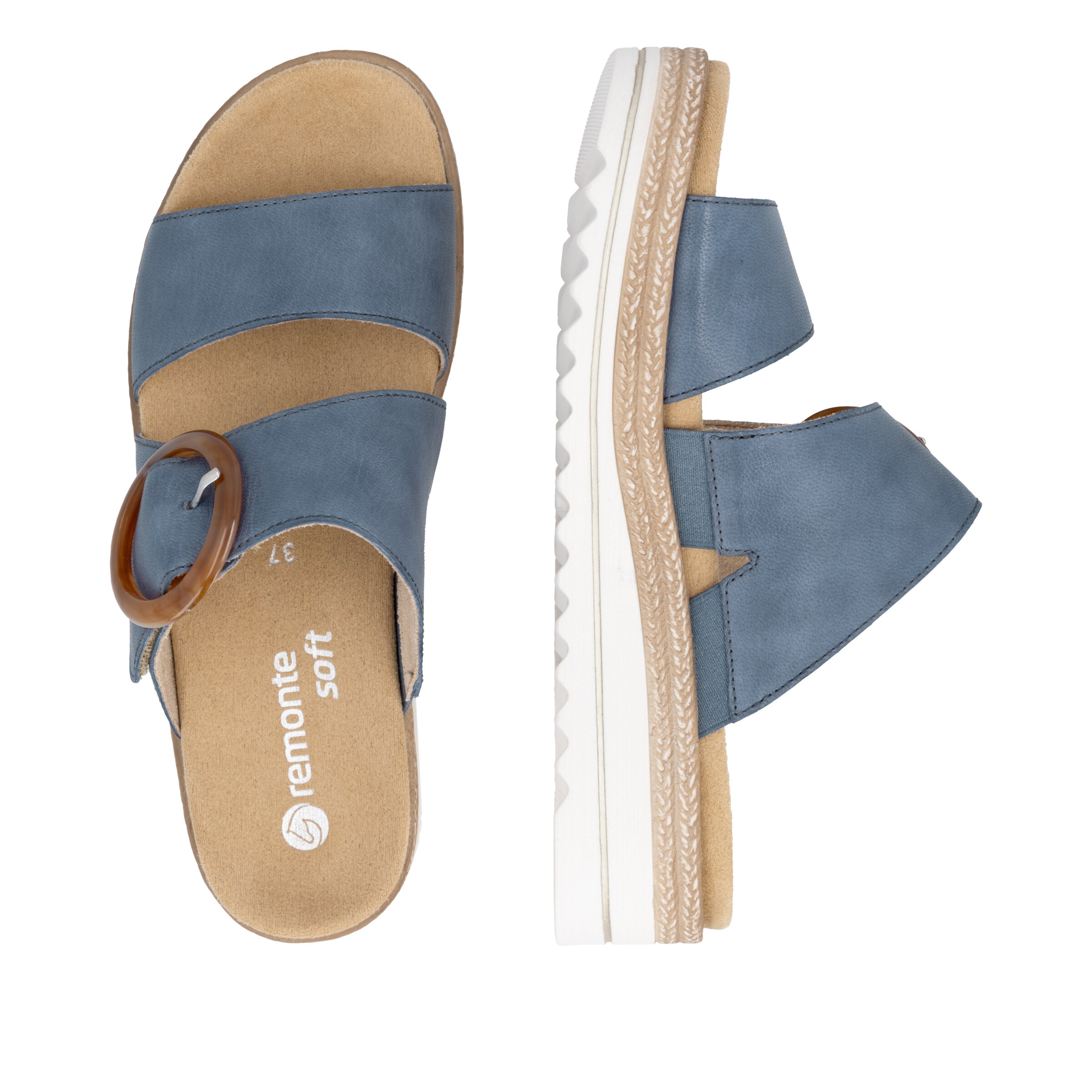 REMONTE Mules in Blue
