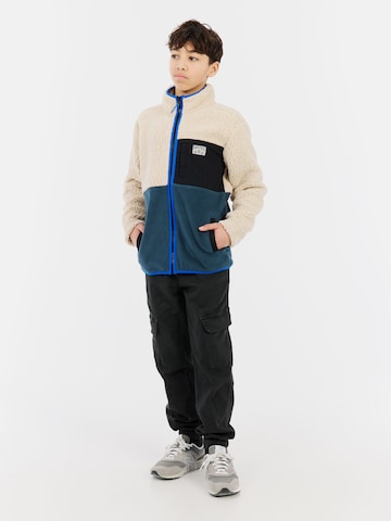 PROTEST Fleecejacke 'PRTFinley JR' in Weiß: Vorderseite