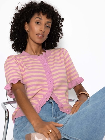 SASSYCLASSY Strickjacke‌‌‌‌‌‌‌‌‌‌ in Pink