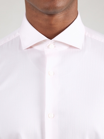 Slim fit Camicia 'HANK' di BOSS in rosa