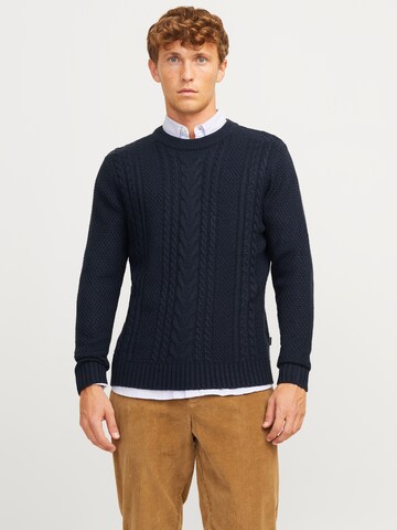 JACK & JONES Свитер 'JJCraig' в Синий: спереди