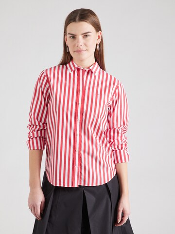 GANT Blouse in Rood: voorkant