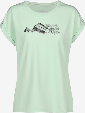 MAMMUT Performance Shirt 'Finsteraarhorn' in Green: front