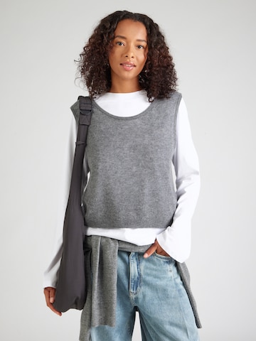 AMERICAN VINTAGE Pullunder 'Dumy' in Grau: Vorderseite
