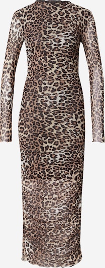 modström Mekko 'Gwen' värissä vaaleabeige / ruskea / brokadi / musta, Tuotenäkymä