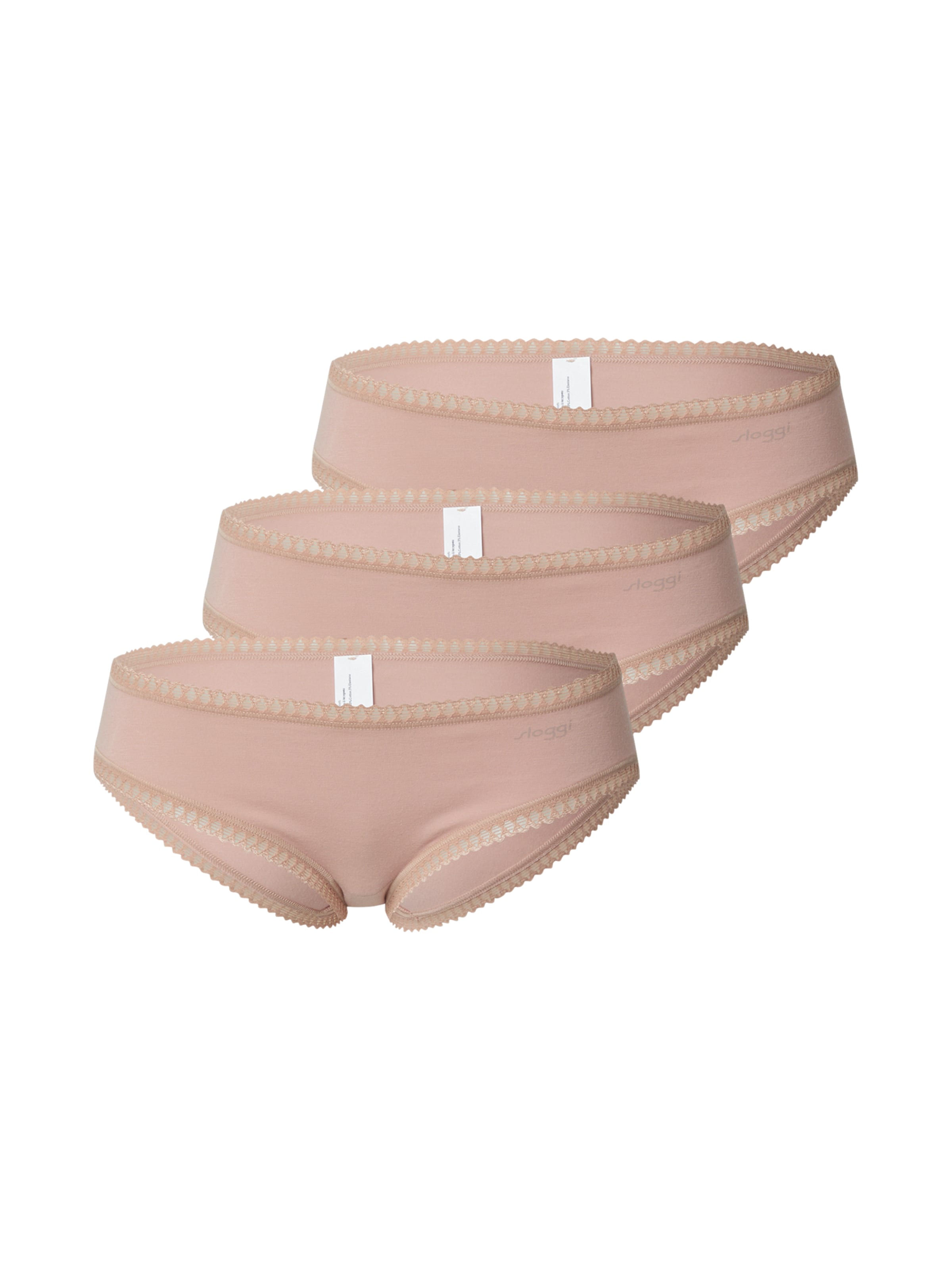 SLOGGI Слип 'GO Crush' в кафяво: отпред