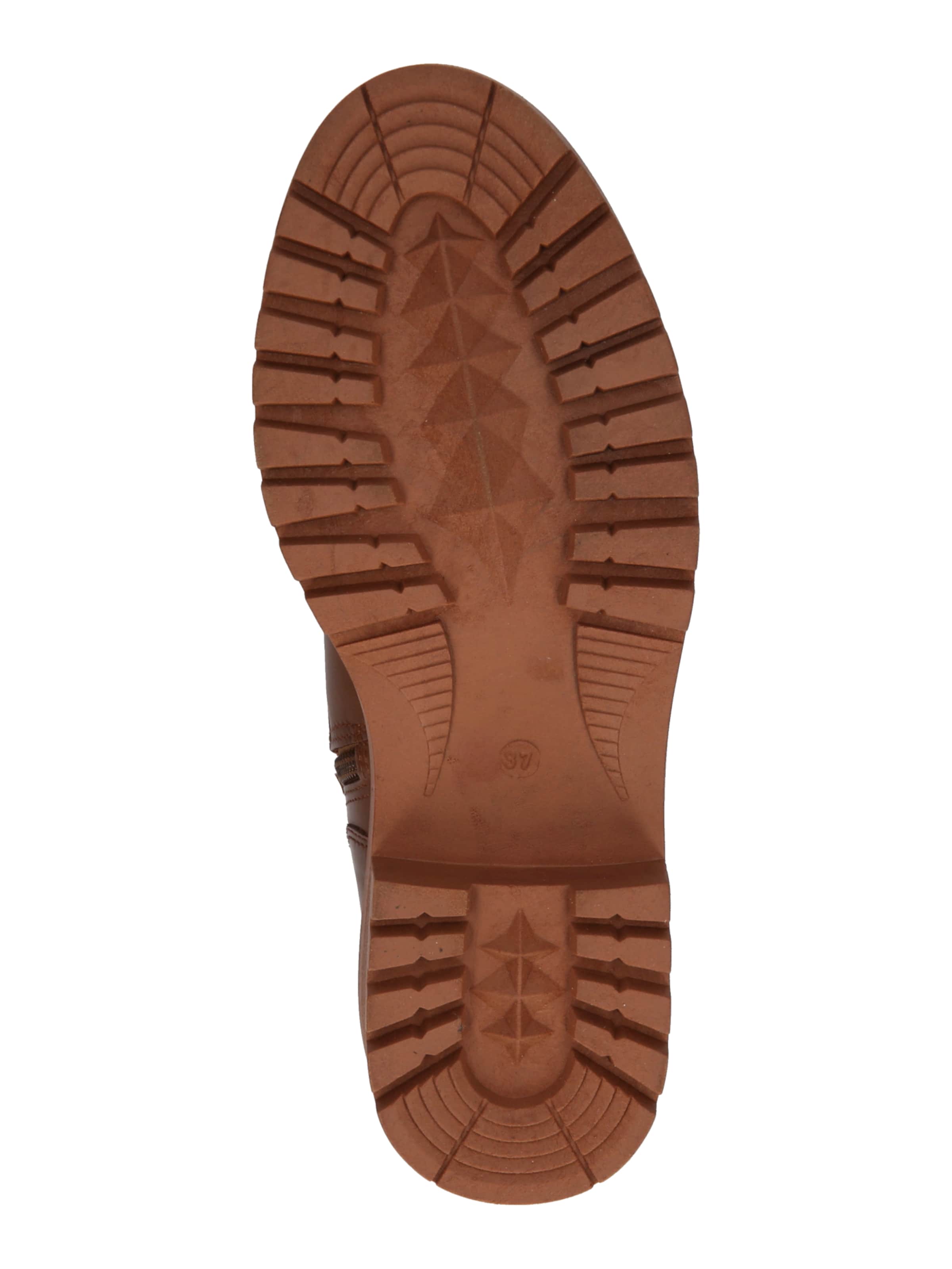 ABOUT YOU Μποτάκι με κορδόνια 'Ilayda' σε καφέ