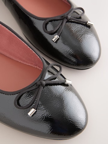 Next Ballerina met riempjes 'Forever Comfort' in Zwart
