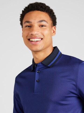 BOSS Poloshirt 'Pleins' in Blau