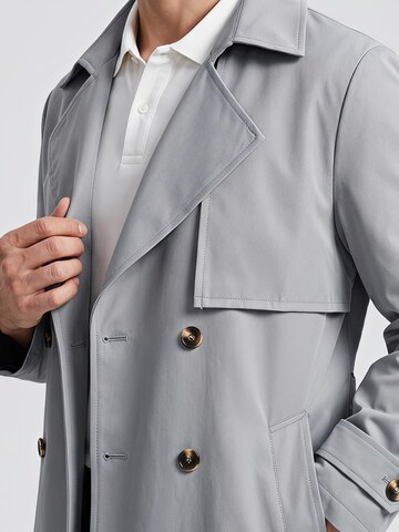 ALLTHEMEN Between-Seasons Coat 'Würde' in Grey