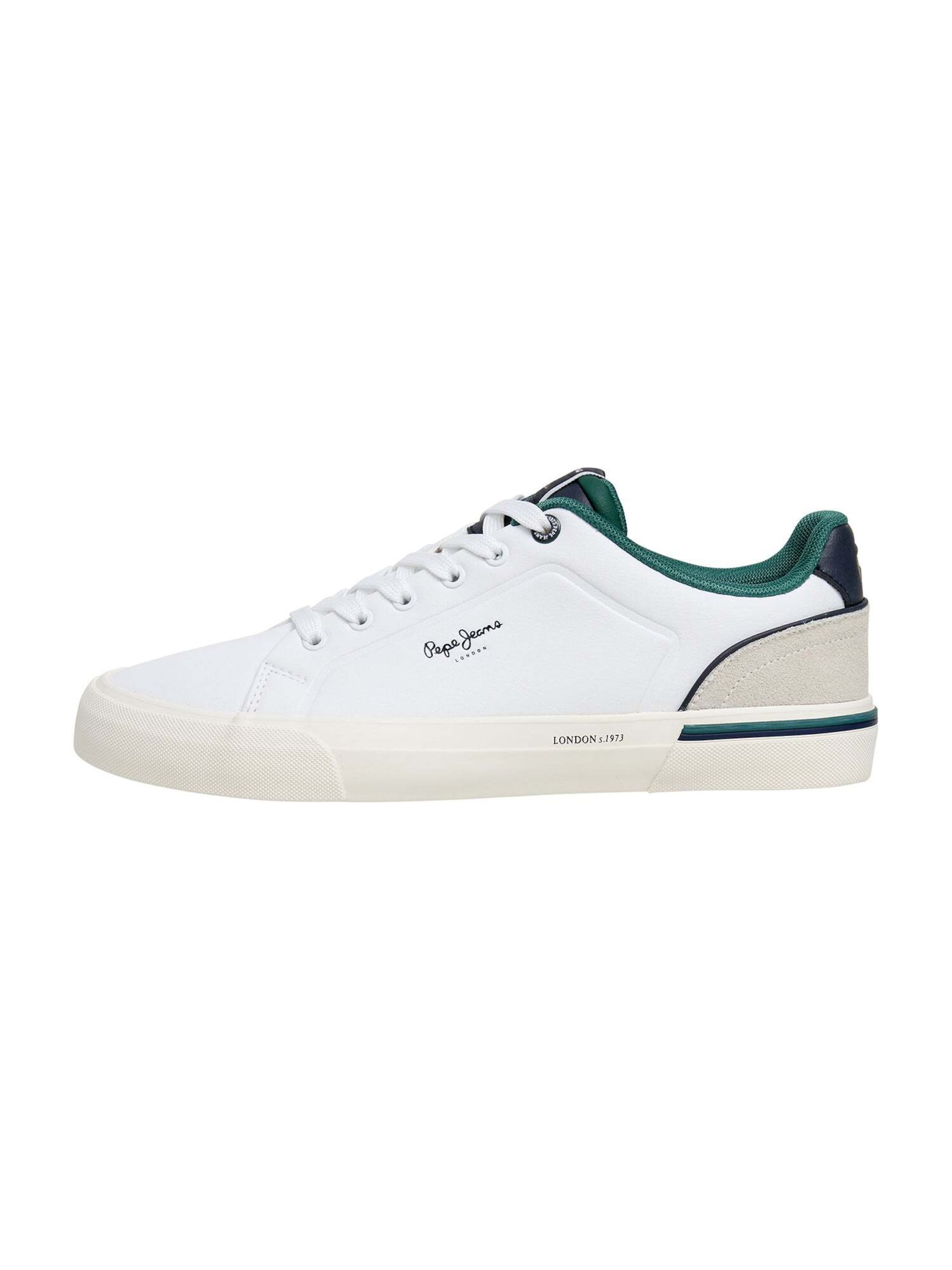 Sneaker bassa 'KENTON CAMPUS M' di Pepe Jeans in bianco: frontale