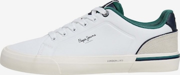 Sneaker bassa 'KENTON CAMPUS M' di Pepe Jeans in bianco: frontale