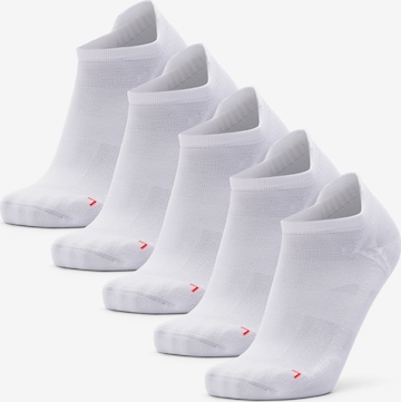 DANISH ENDURANCE Sports socks in White: front