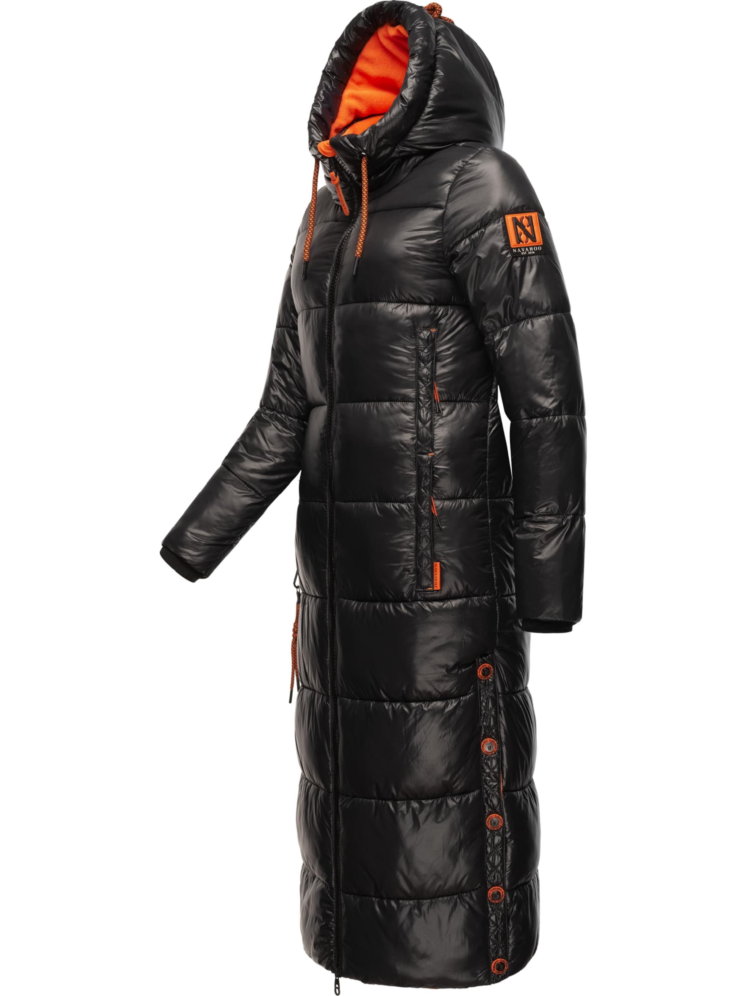 melns NAVAHOO Ziemas mētelis 'Schmuseengel'