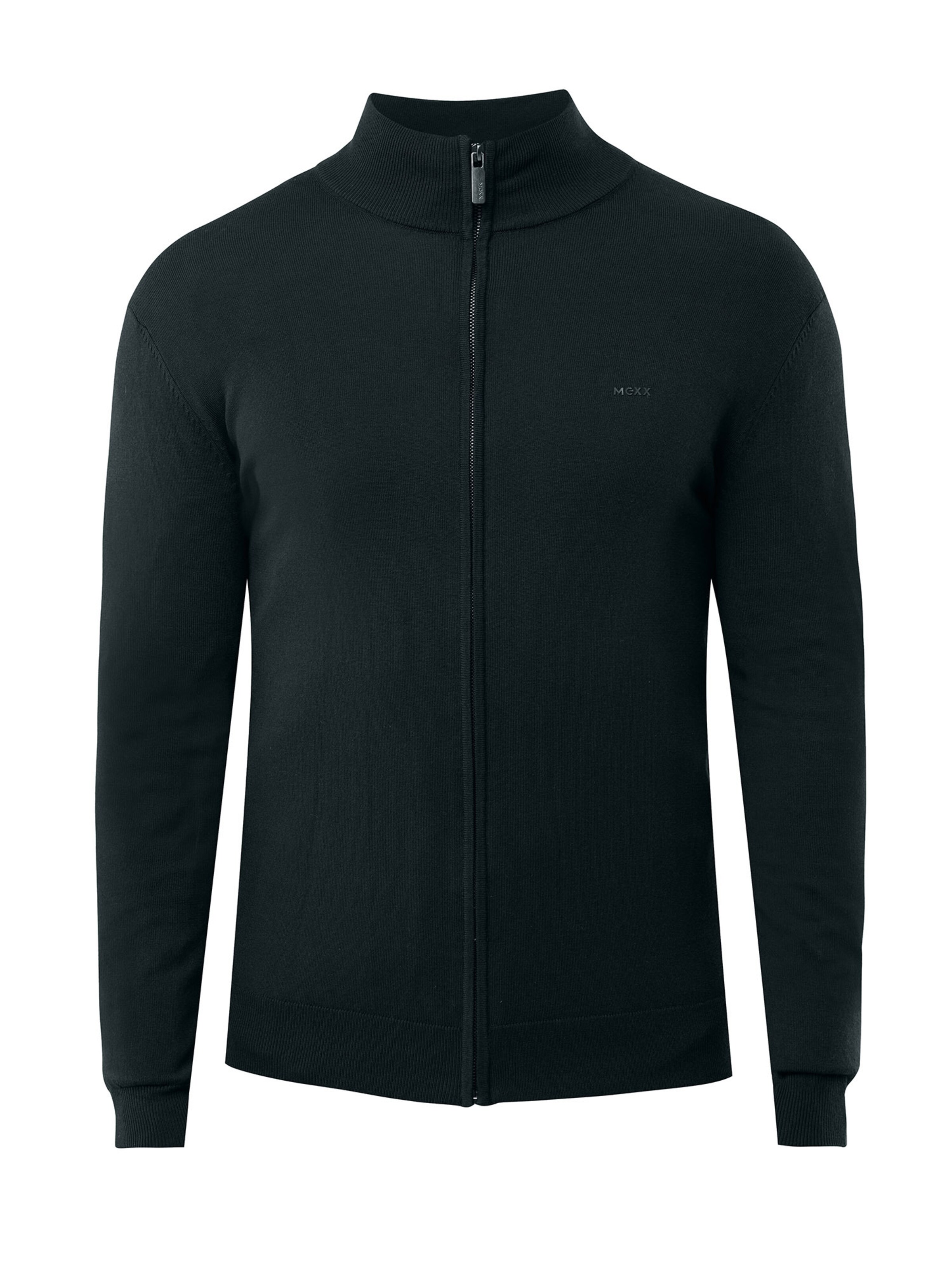 MEXX Вязаная кофта 'Hermon' в Синий: спереди