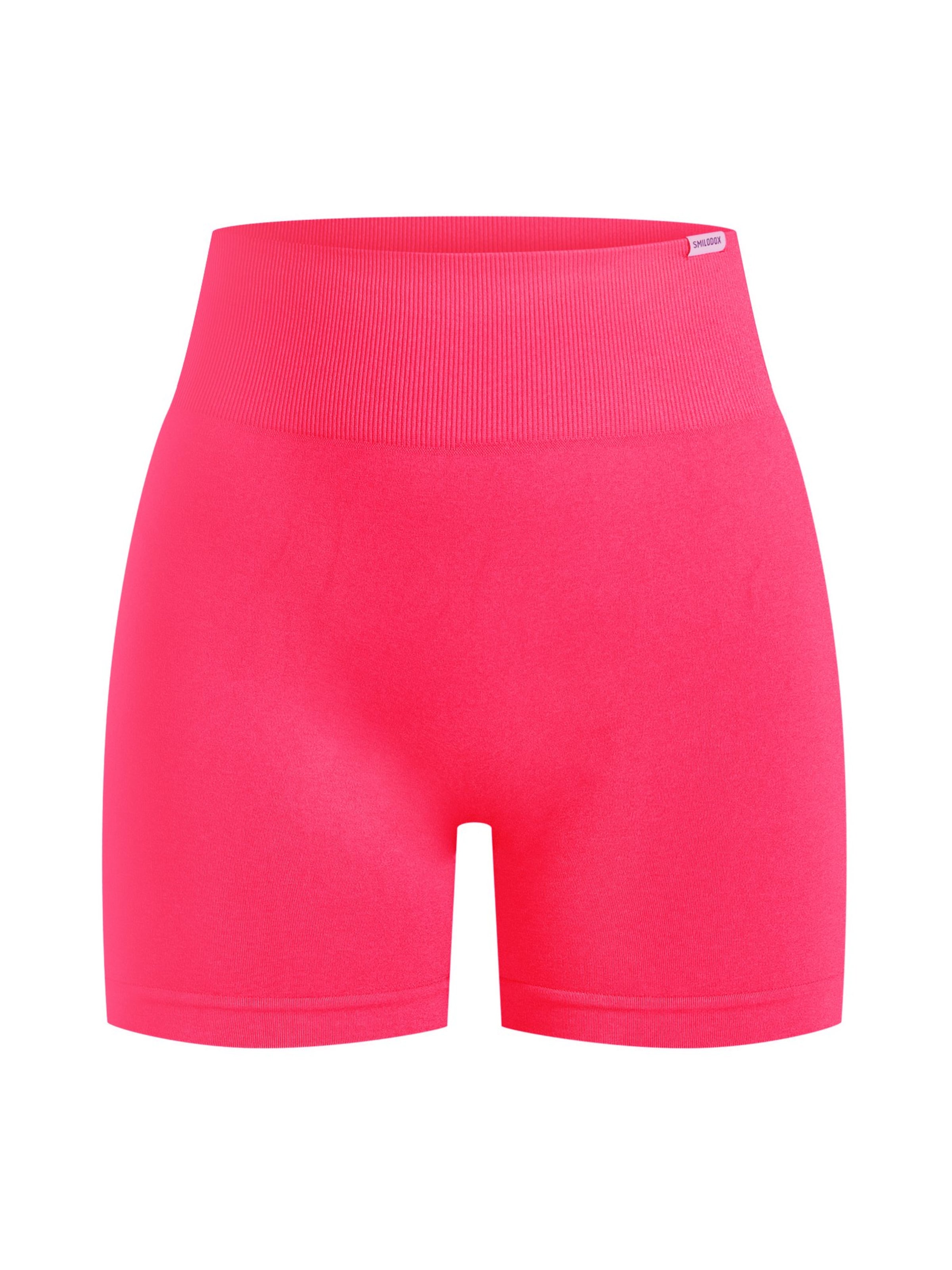 Coupe slim Pantalon de sport 'Phelia' Smilodox en rose : devant