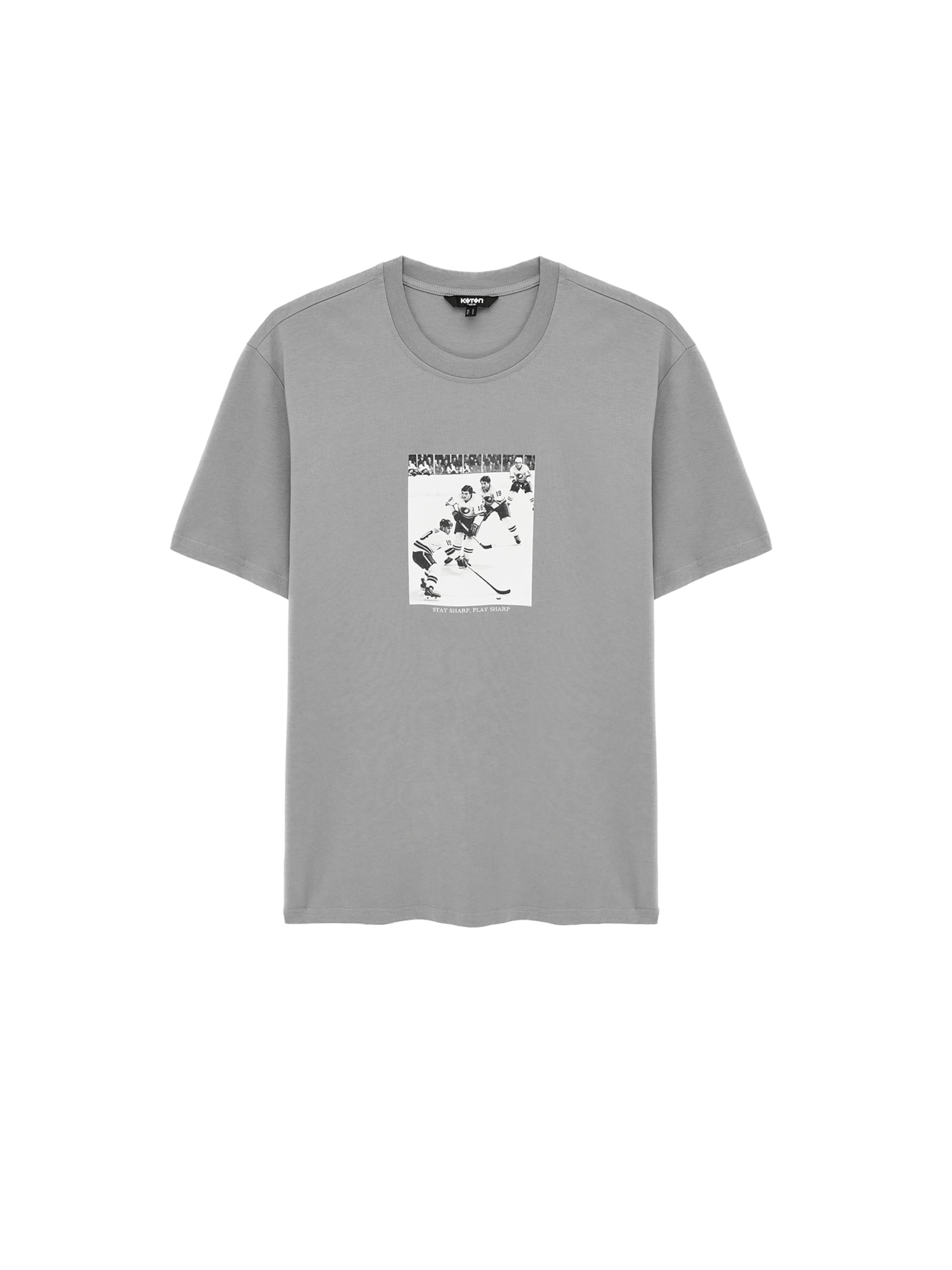 Koton Shirt in Grijs: voorkant