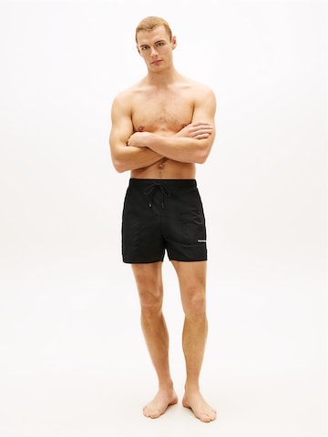 Shorts de bain Tommy Hilfiger Underwear en noir