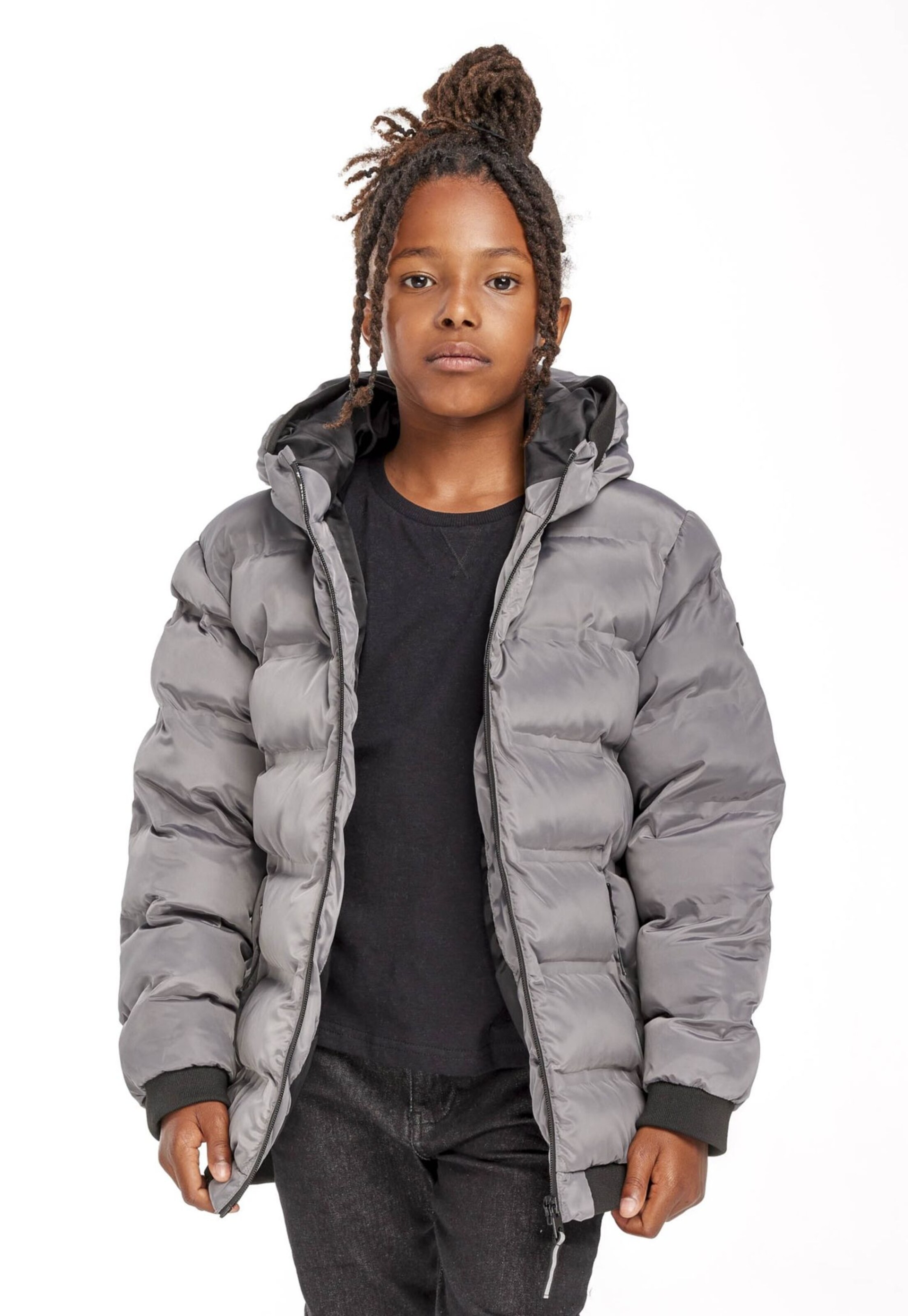 MINOTI Zimní bunda – šedá: přední strana