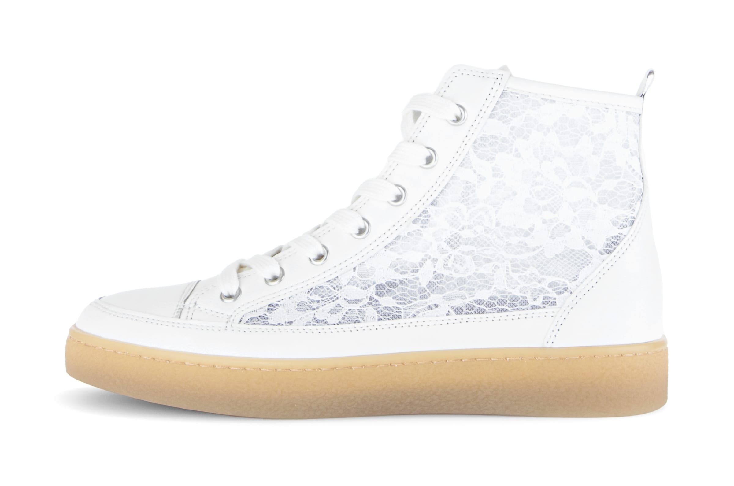 GABOR High-Top Sneakers in White