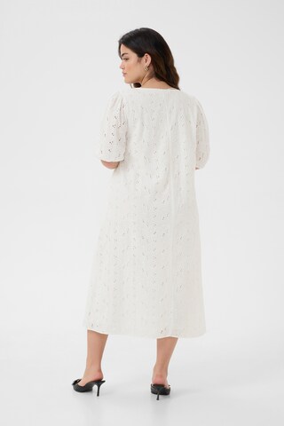 KAFFE CURVE Dress 'Tenna' in White