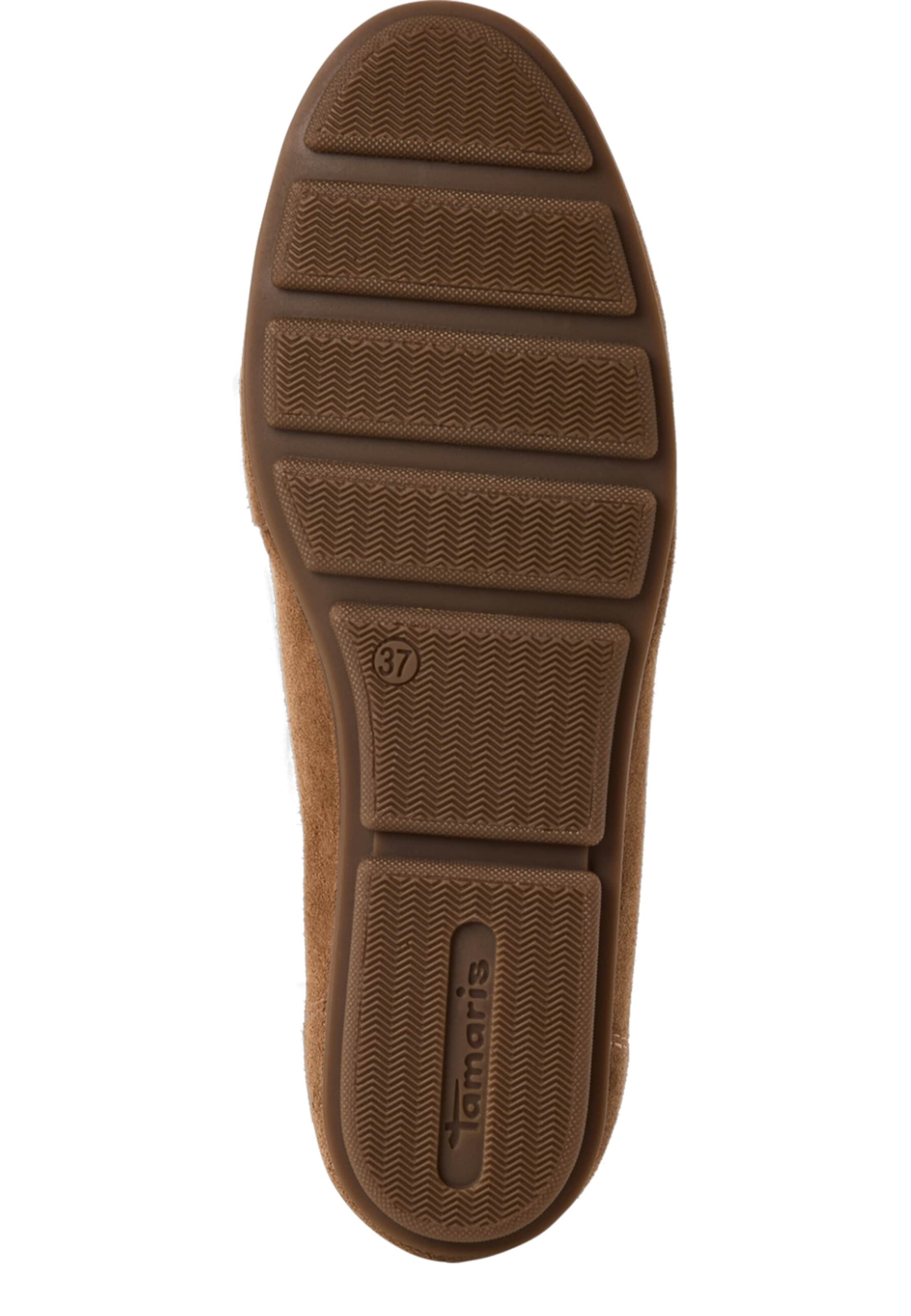 Tamaris - Mocasines en marrón