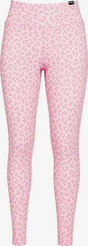 Leggings ' Velvara ' Smilodox en rose : devant