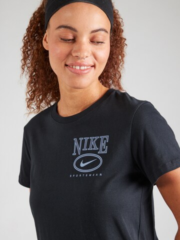 Nike Sportswear Shirt 'CLUB' in Black