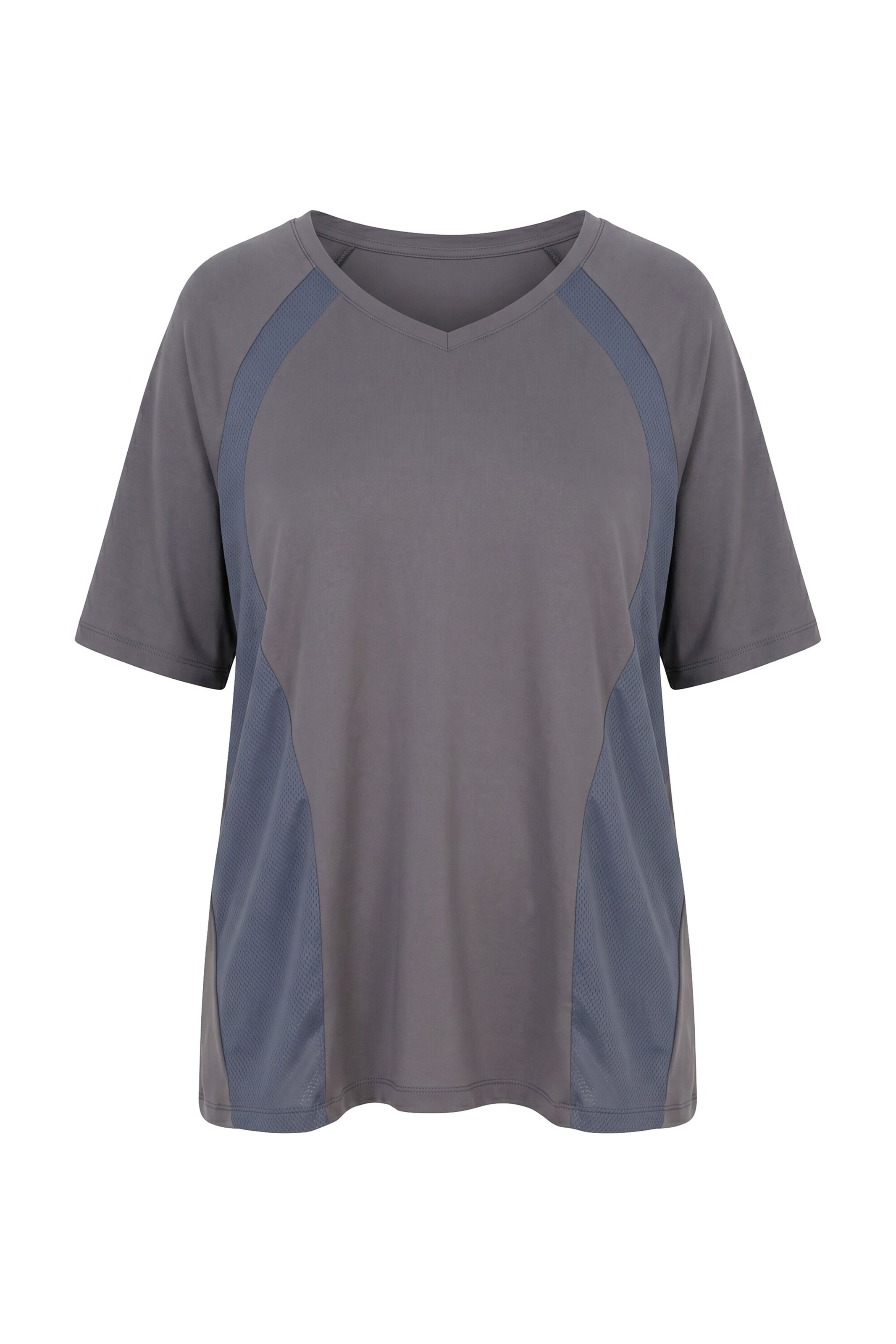 Ulla Popken Shirt in Grey: front