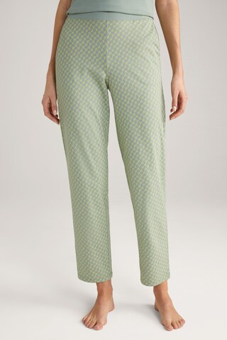 JOOP! Regular Pajama Pants in Green: front