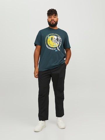 Jack & Jones Plus Loosefit Παντελόνι σε μαύρο