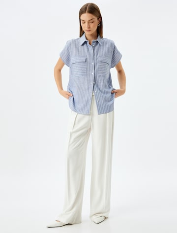 Koton Bluse in Blau