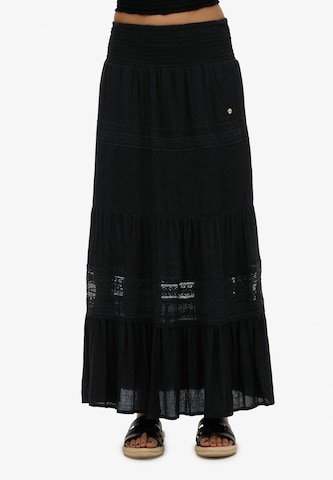 Superdry Skirt 'Ibiza' in Black: front