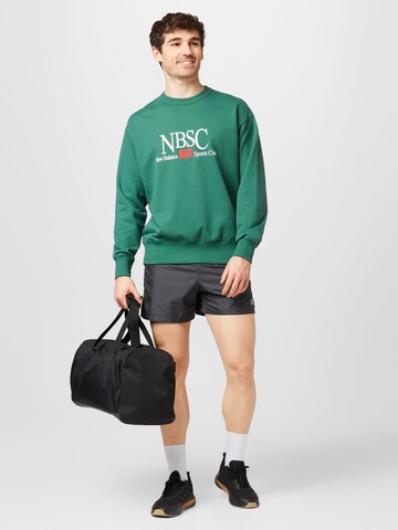 new balance Sweatshirt in Grün