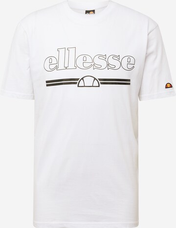 Maglietta 'Rigel' di ELLESSE in bianco: frontale