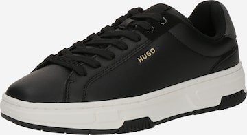 HUGO Nízke tenisky 'Yarrow' - Čierna: predná strana
