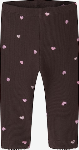 NAME IT Leggings 'NBFNUTTI' in Braun: Vorderseite